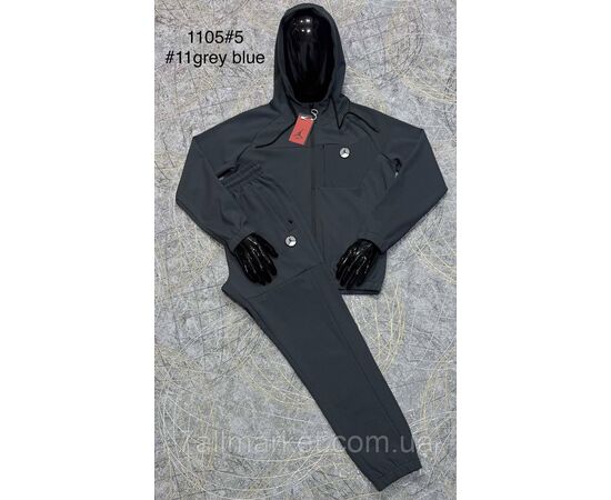 Спортивний костюм чоловічий/манжет розміри M-3XL (3 кв) "PROSTOMEN" недорого від прямого постачальника, зображення 2