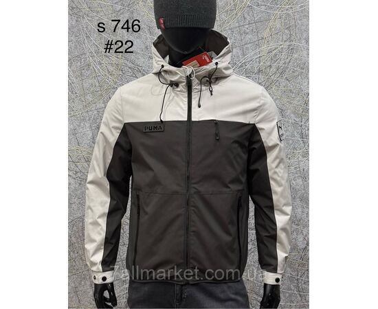 Куртка чоловіча демісезонна розміри L-4XL (3кв) "PROSTOMEN" недорого від прямого постачальника, зображення 2