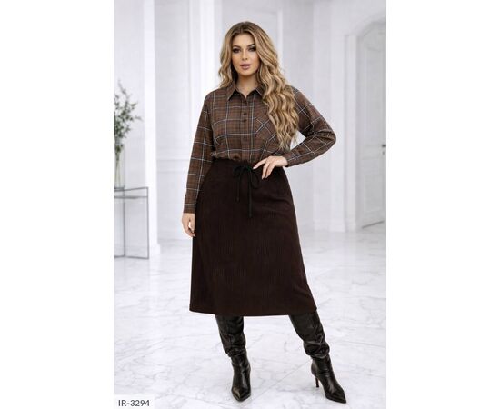 Спідниця жіноча БАТАЛ р.46-50;50-54 "LANA" купити недорого від прямого постачальника, зображення 4