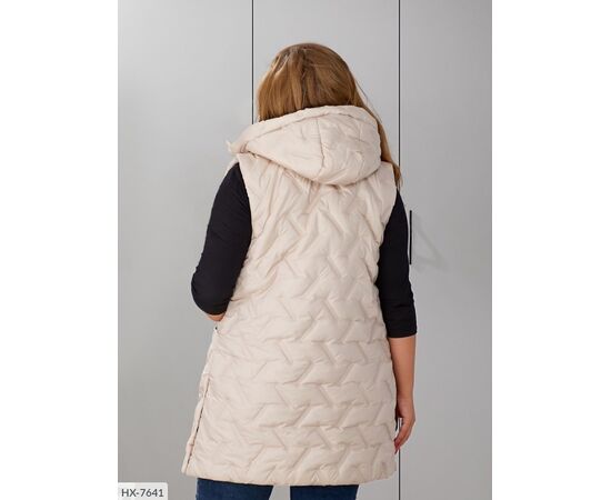 Фотография Жилетка женская БАТАЛ р.66-68;50-52;54-56;58-60;62-64 (5цв) "LETTI" купить недорого от прямого поставщика, изображение 4