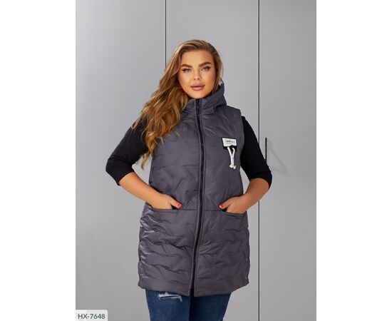 Фотография Жилетка женская БАТАЛ р.66-68;50-52;54-56;58-60;62-64 (5цв) "LETTI" купить недорого от прямого поставщика, изображение 16