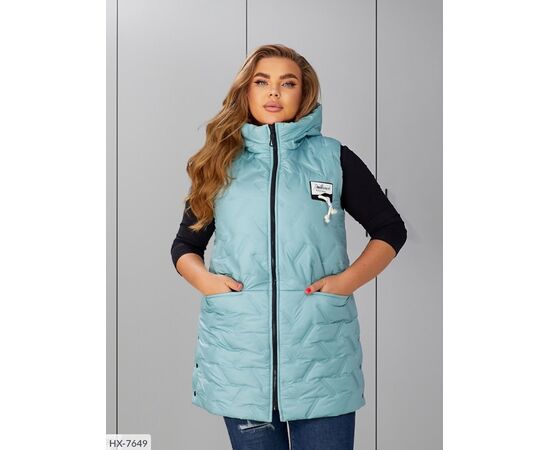 Фотография Жилетка женская БАТАЛ р.66-68;50-52;54-56;58-60;62-64 (5цв) "LETTI" купить недорого от прямого поставщика, изображение 9