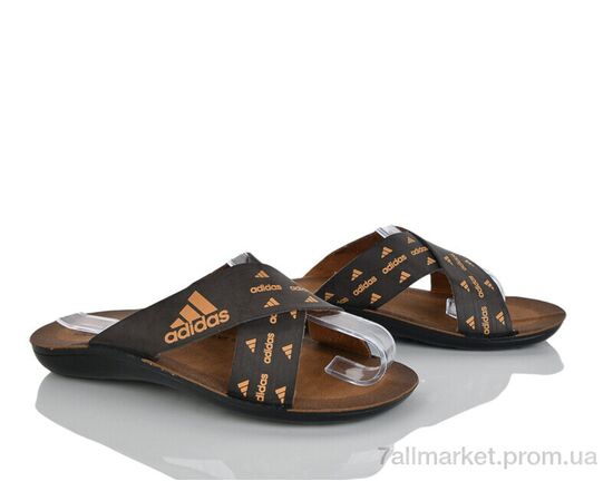 Шльопанці дитячі літні Літо Ads корич. (6 пар р.30-35) "Makers Shoes" недорого оптом від прямого постачальника, зображення 2
