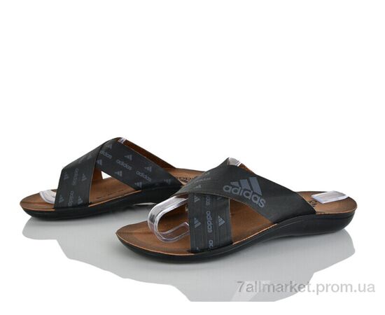 Шльопанці дитячі літні Літо Ads сірий (6 пар р.36-39) "Makers Shoes" недорого оптом від прямого постачальника, зображення 2