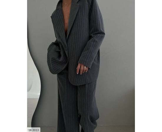 Фотография Костюм двойка женский пиджак и брюки р.XS;S-M;M-L "ANNVER" купить недорого от прямого поставщика, изображение 3