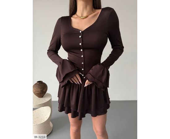 Фотография Платье женское р.42-44;46-48 (4цв) "ANNABELLE" купить недорого от прямого поставщика, изображение 11