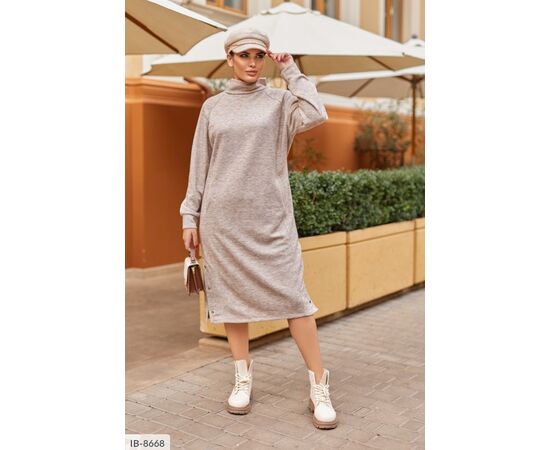 Фотография Женское летнее трикотажное платье р.50-52;54-56;58-60;62-64 (4цв) "LETTI" купить недорого от прямого поставщика, изображение 15