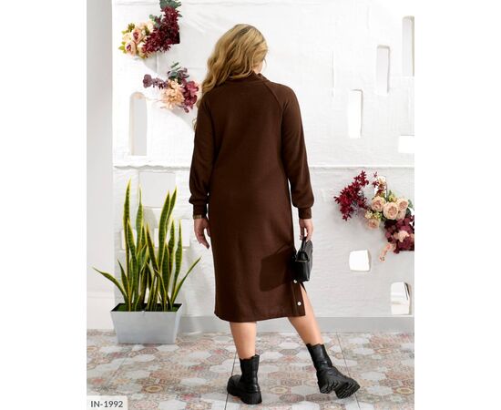 Фотография Женское летнее трикотажное платье р.50-52;54-56;58-60;62-64 (4цв) "LETTI" купить недорого от прямого поставщика, изображение 10