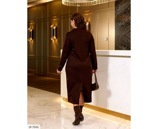 Фотография Женское летнее трикотажное платье р.50-52;54-56;58-60 "LETTI" купить недорого от прямого поставщика, изображение 4