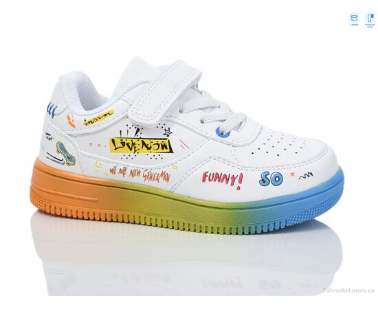 Кросівки дитячі модні Весна/осінь 01386A (8 пар р.27-32) "TOM.M" недорого оптом від прямого постачальника, зображення 3