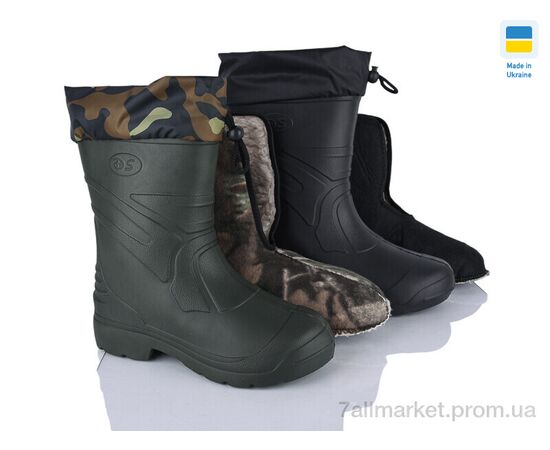 Фотография Сапоги из пены мужские зима DS С303 з чулком mix (5 пар р.41-45) "Vladimir" недорого оптом от прямого поставщика, изображение 2