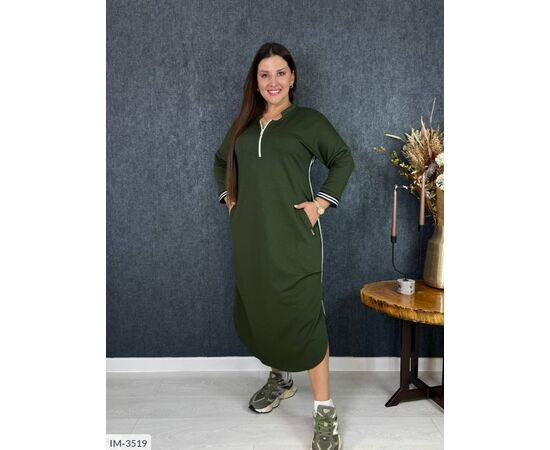 Фотография Женское платье с карманами р.46-48;50-52;54-56;58-60;62-64 (3цв) "VLADA" купить недорого от прямого поставщика, изображение 14