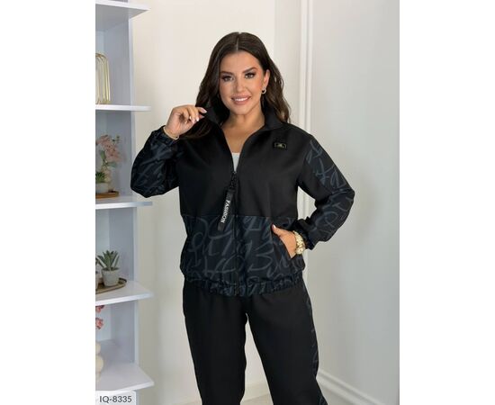 Фотография Костюм двойка женский большие размеры р.46-48;50-52;54-56;58-60;62-64 "VLADA" купить недорого от прямого поставщика, изображение 6