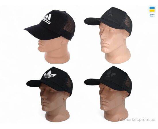 Кепка унісекс Літо 0082 mix (4 шт. р.сітка56-62) "Mabi" недорого оптом від прямого постачальника, зображення 2