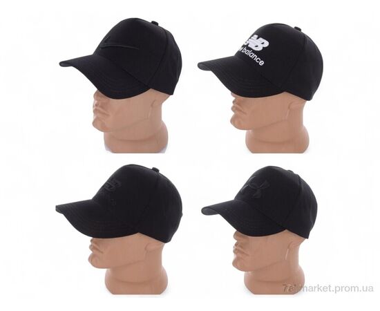 Кепка для чоловіків Літо 0166 mix (4 шт. р.сітка56-60) "Mabi" недорого оптом від прямого постачальника, зображення 2