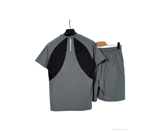 Фотография Спортивный костюм мужской Лето A178 grey (5 шт. р.сетка M-3XL) "OKMEL" недорого оптом от прямого поставщика, изображение 2