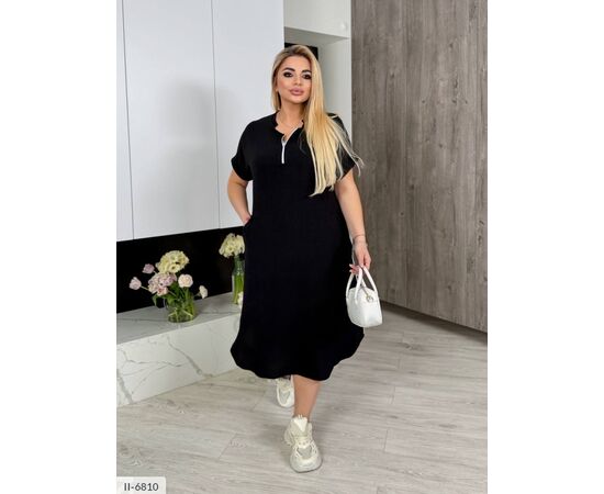 Фотография Женское платье с карманами р.46-48;50-52;54-56;58-60;62-64 (4цв) "VLADA" купить недорого от прямого поставщика, изображение 9