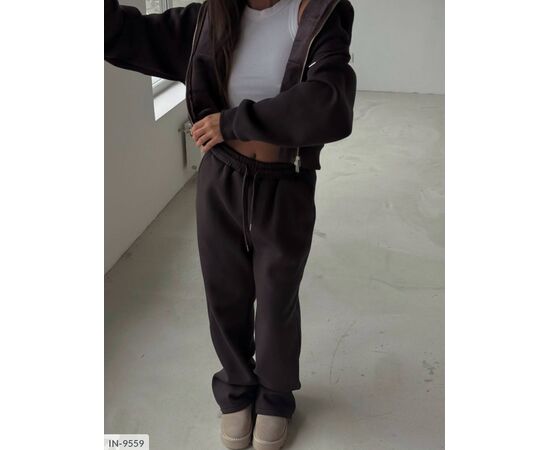 Фотография Женский прогулочный костюм р.S-M;M-L (4цв) "ANNVER" купить недорого от прямого поставщика, изображение 6