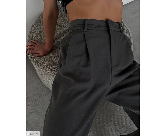 Жіночі брюки костюмка р.S-M;M-L (5кол.) "ANNVER" купити недорого від прямого постачальника, зображення 3