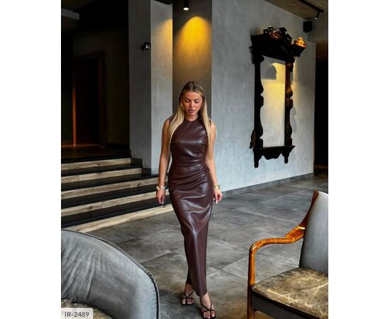 Фотография Платье женское р.S-M;M-L (2цв) "ANNVER" купить недорого от прямого поставщика, изображение 3