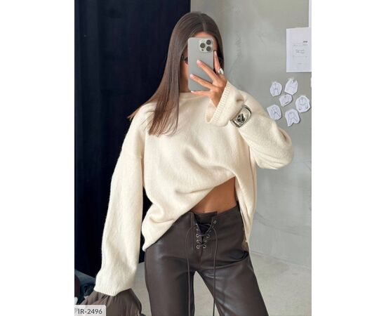 Жіночі стильні штани р.S-M;M-L (2кол.) "ANNVER" купити недорого від прямого постачальника, зображення 5