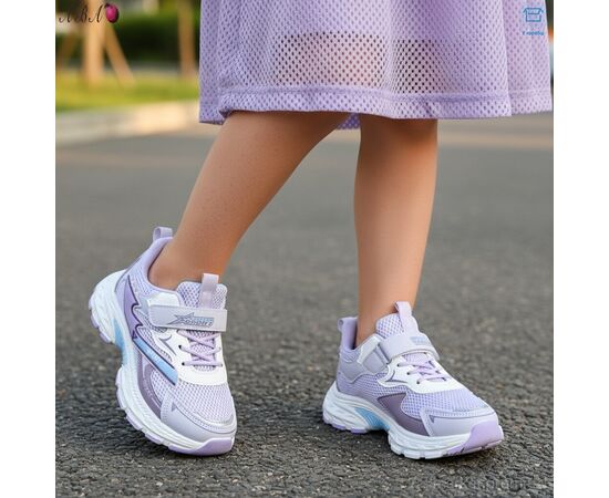 Фотография Кроссовки детские модные Весна/осень 6-142-4 (6 пар р.32-37) "Aba" недорого оптом от прямого поставщика, изображение 2