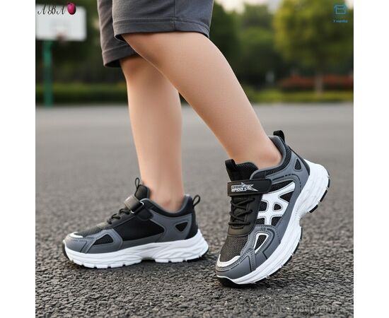 Фотография Кроссовки детские модные Весна/осень 6-141 (6 пар р.32-37) "Aba" недорого оптом от прямого поставщика, изображение 2