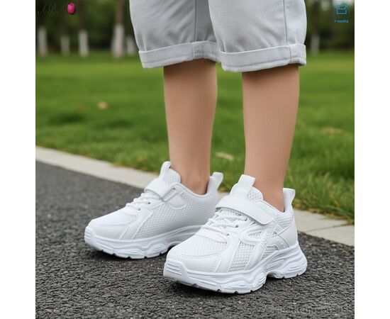 Фотография Кроссовки детские модные Весна/осень 5-72-5 (8 пар р.32-37) "Aba" недорого оптом от прямого поставщика, изображение 2