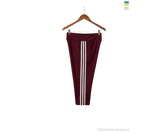 Капрі жіночі Літо 066 бордовий (4 шт. р.сітка2XL-5XL) "Margo" недорого оптом від прямого постачальника, зображення 2