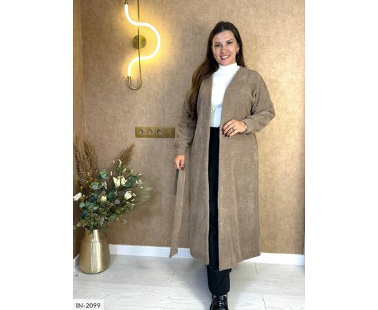 Жіночий стильний кардиган великого розміру р.50-52;54-56;58-60;62-64 (4кол.) "VLADA" купити недорого від прямого постачальника, зображення 20