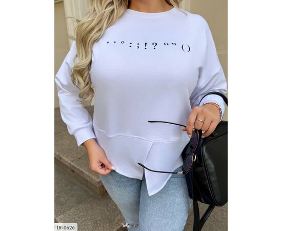 Фотография Женский кофточка двунитка большого размера р.46-48;50-52;54-56;58-60 (2цв) "VLADA" купить недорого от прямого поставщика, изображение 7