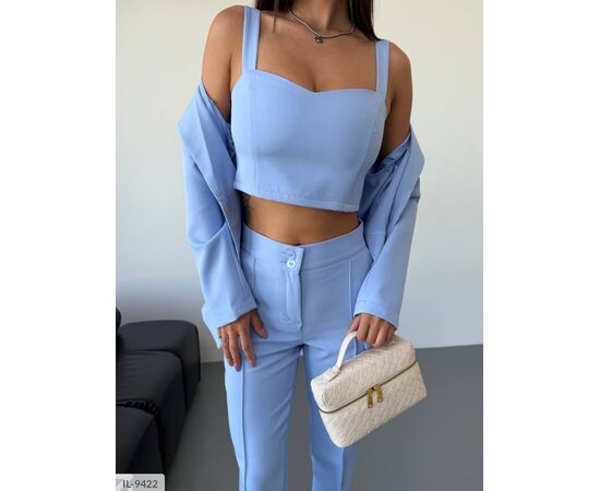 Фотография Костюм женский со штанами р.42-44;44-46;46-48 (10цв) "ANNABELLE" купить недорого от прямого поставщика, изображение 30