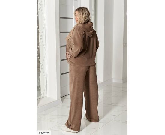 Фотография Женский прогулочный костюм со штанами большие размеры р.50-52;54-56;58-60;62-64 "LETTI" купить недорого от прямого поставщика, изображение 5