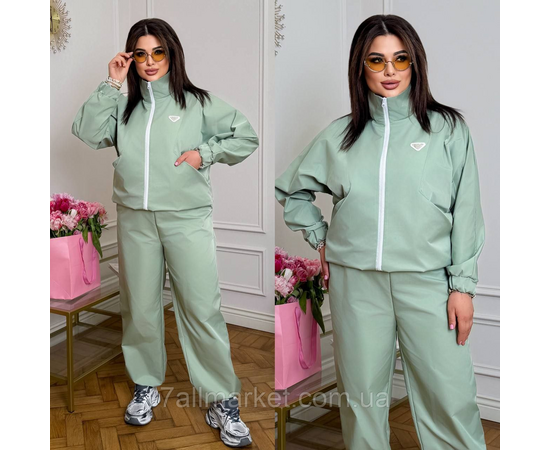 Костюм жіночий спортивний котон меморі (46-60) "LADA" недорого від прямого постачальника, зображення 2