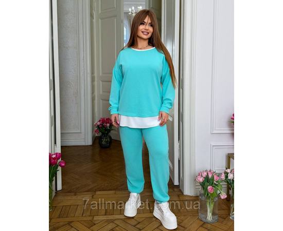 Фотография Костюм женский прогулочный трикотажный (46-60) "LADA" недорого от прямого поставщика, изображение 4