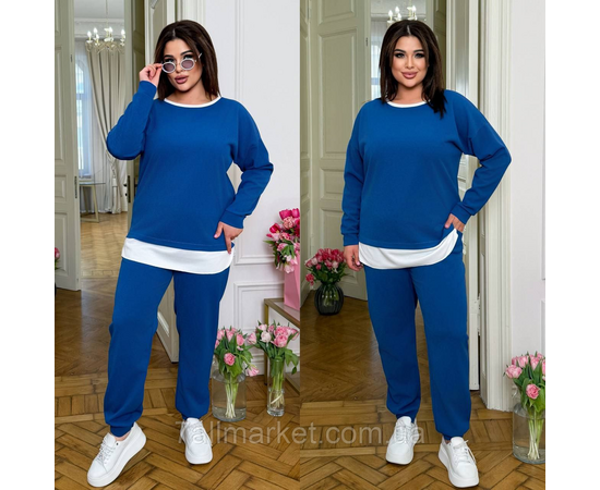 Фотография Костюм женский прогулочный трикотажный (46-60) "LADA" недорого от прямого поставщика, изображение 2