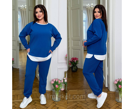 Фотография Костюм женский прогулочный трикотажный (46-60) "LADA" недорого от прямого поставщика, изображение 3