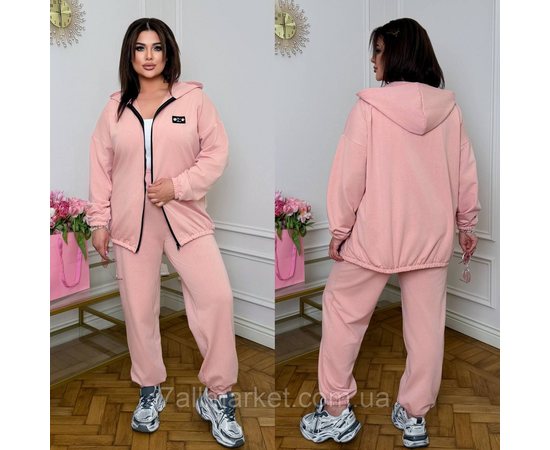 Костюм жіночий спортивний двонитка на флісі (46-60) "LADA" недорого від прямого постачальника, зображення 2