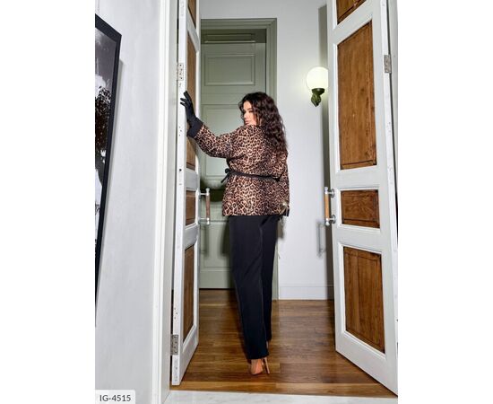 Фотография Костюм брючный женский большие размеры р.50-52;54-56;58-60 "VIKA" купить недорого от прямого поставщика, изображение 2