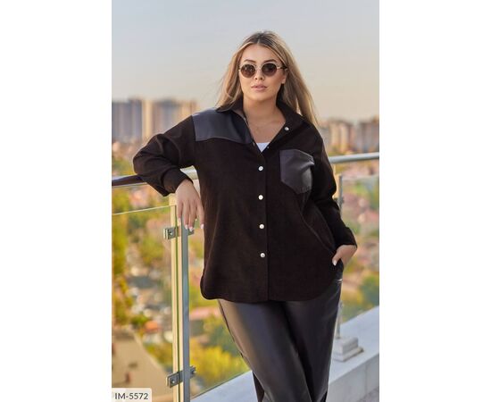 Жіночий прогулянковий костюм зі штанами великі розміри р.50-52;54-56;58-60;62-64 (4кол.) "LETTI" купити недорого від прямого постачальника, зображення 7