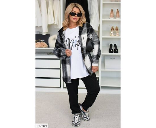 Фотография Женский прогулочный костюм со штанами большие размеры р.48-50;52-54;56-58;60-62 (5цв) "VIKA" купить недорого от прямого поставщика, изображение 27