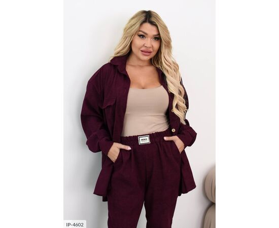 Фотография Костюм женский двойка брюки и рубашка большие размеры р.50-52;54-56;58-60 (6цв) "VIKA" купить недорого от прямого поставщика, изображение 24