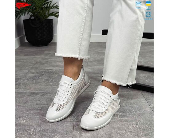 Кросівки жіночі модні Літо 0508 біл.ш. (8 пар р.36-41) "ARTO" недорого оптом від прямого постачальника, зображення 2