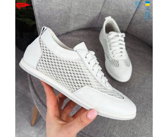 Кросівки жіночі модні Літо 0508 біл.ш. (8 пар р.36-41) "ARTO" недорого оптом від прямого постачальника, зображення 4