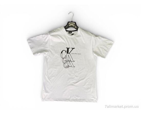 Фотография Футболка унисекс Лето N26 white (5 шт. р.сетка S-2XL) "Verton" недорого оптом от прямого поставщика, изображение 2