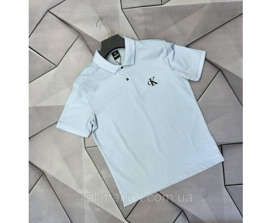 Фотография Футболка-поло мужская молодёжная р-ры S-2XL (8цв) "MACCALI" недорого оптом от прямого поставщика, изображение 3