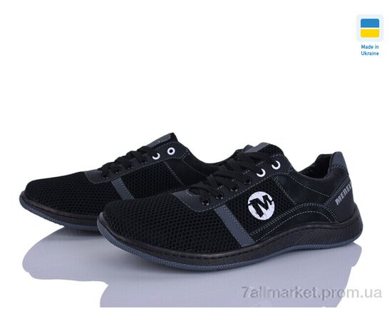 Фотография Кроссовки мужские модные Весна/осень 441-3M чорний (8 пар р.40-45) "Paolla" недорого оптом от прямого поставщика, изображение 2