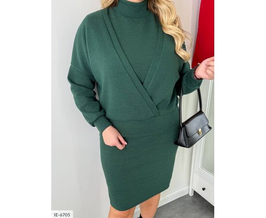 Фотография Женский юбочный костюм большие размеры р.46-48;50-52;54-56;58-60 "VLADA" купить недорого от прямого поставщика, изображение 6