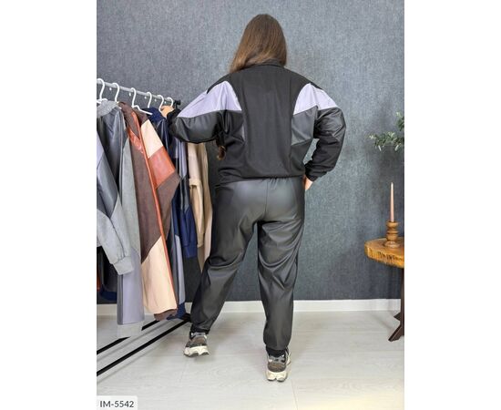 Фотография Женский костюм кофта с брюками на резнике большие размеры р.46-48;50-52;54-56;58-60;62-64 "VLADA" купить недорого от прямого поставщика, изображение 11