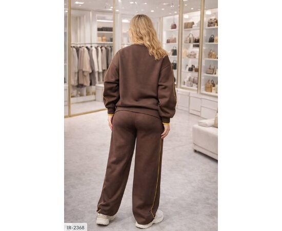Фотография Женский прогулочный костюм со штанами большие размеры р.УНИВЕРСАЛЬНЫЙ "LANA" купить недорого от прямого поставщика, изображение 6